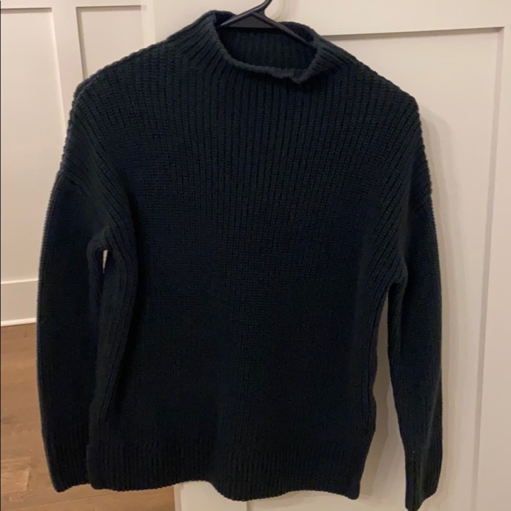 Mock neck sweater